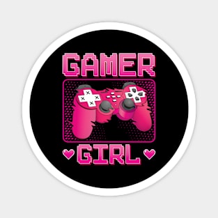 Gaming Gamer Girl Magnet